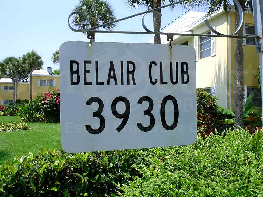Belair Club Signage